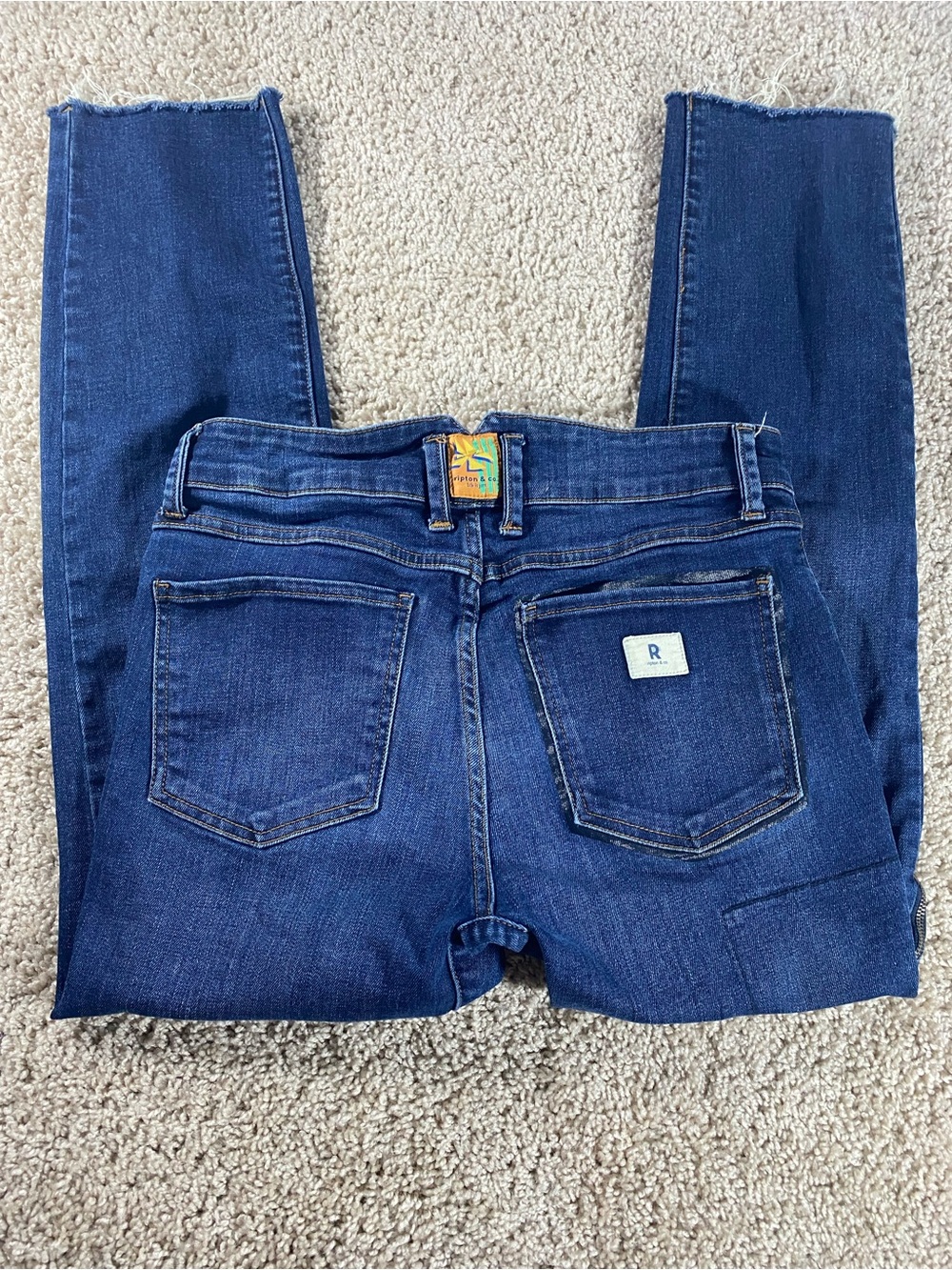 Ripton Classic Denim Blue Jeans 28 Outdoors - Picture 10 of 13